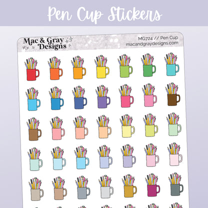 Pen Cup | Functional Stickers