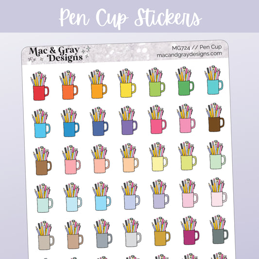 Pen Cup | Functional Stickers