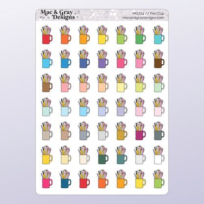 Pen Cup | Functional Stickers