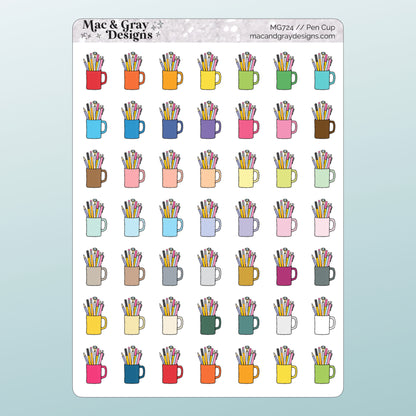 Pen Cup | Functional Stickers