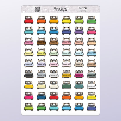 Bed Stickers | Functional Stickers