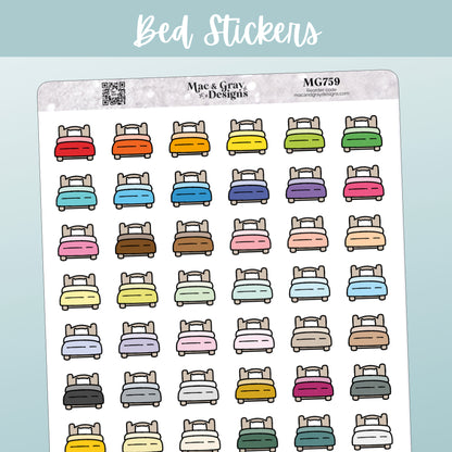 Bed Stickers | Functional Stickers
