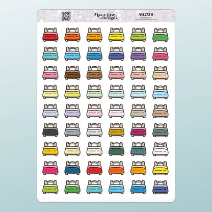 Bed Stickers | Functional Stickers