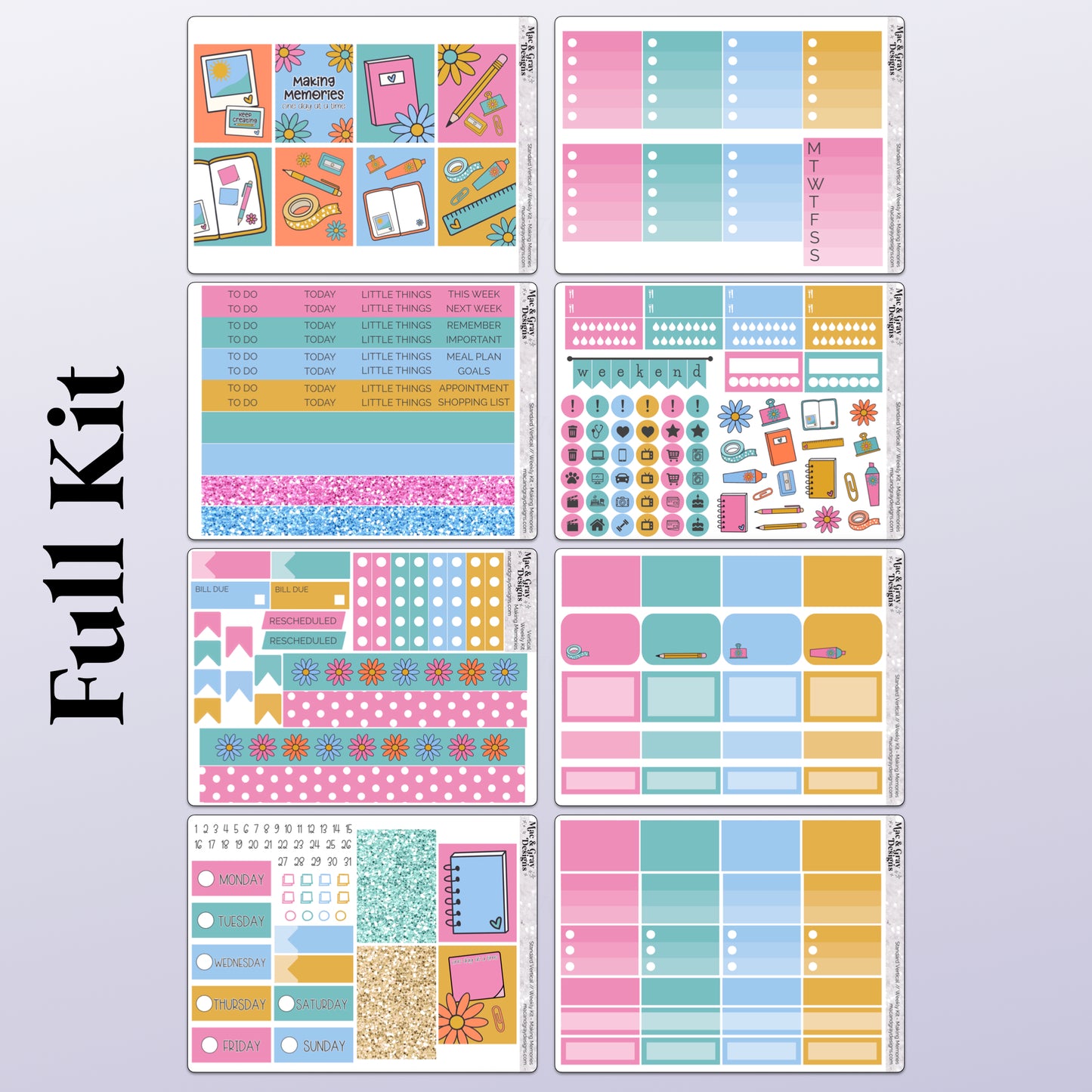 Making Memories | Weekly Kit [Exclusive Art]