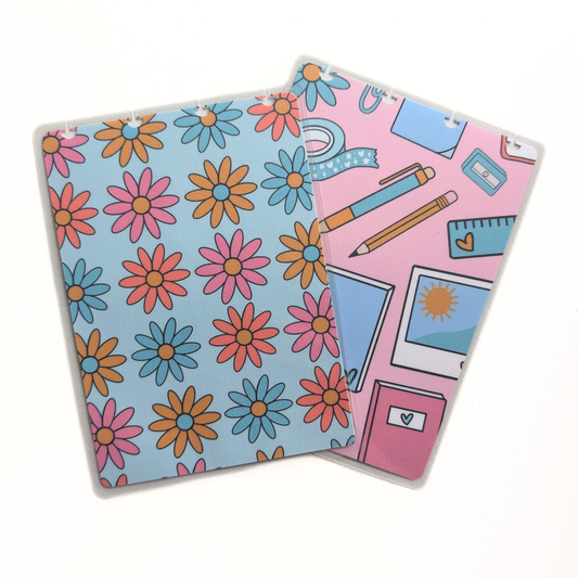 Making Memories Stationery - Pink [Exclusive Art] | Discbound Sticker Storage Covers