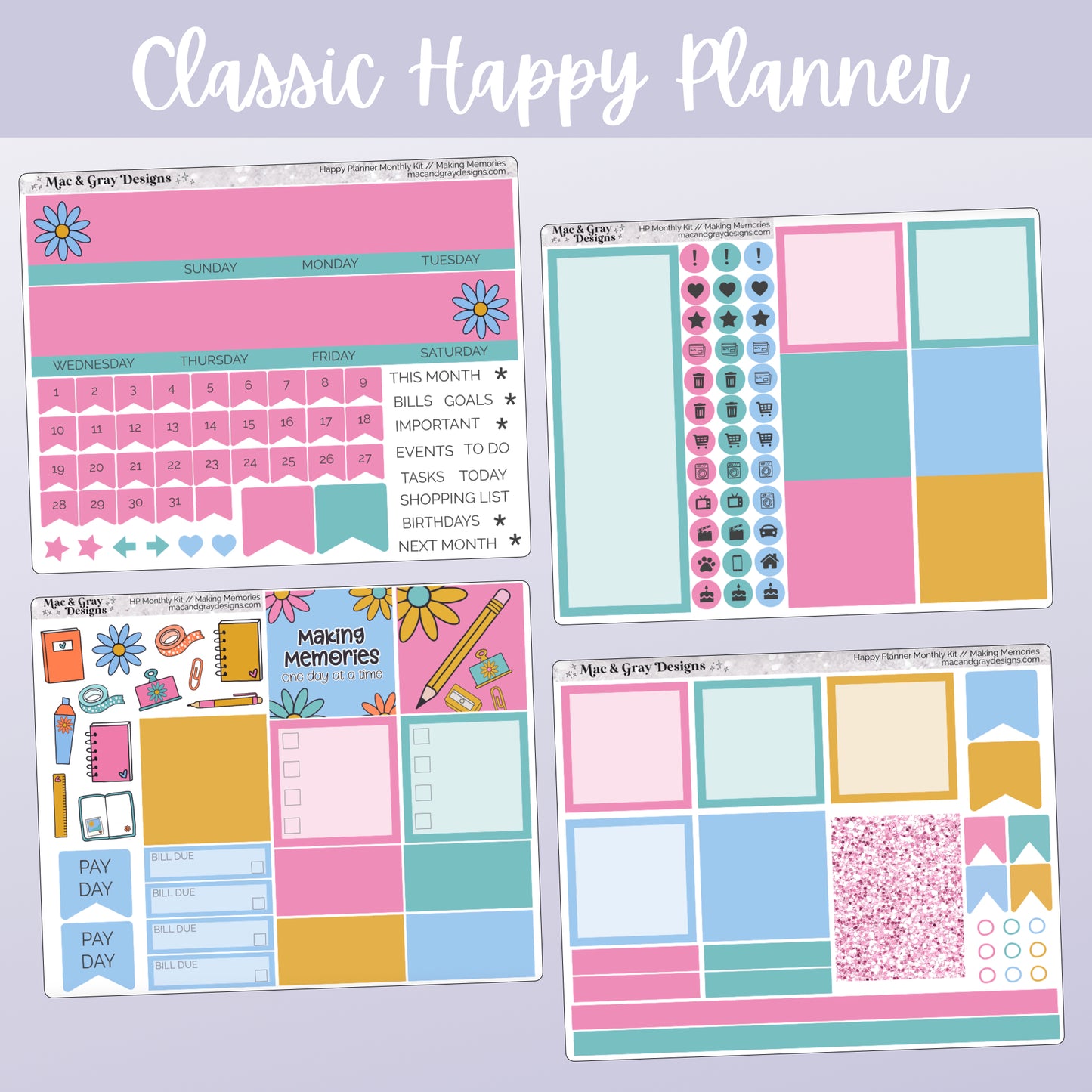 Making Memories | Monthly Kit [Exclusive Art]