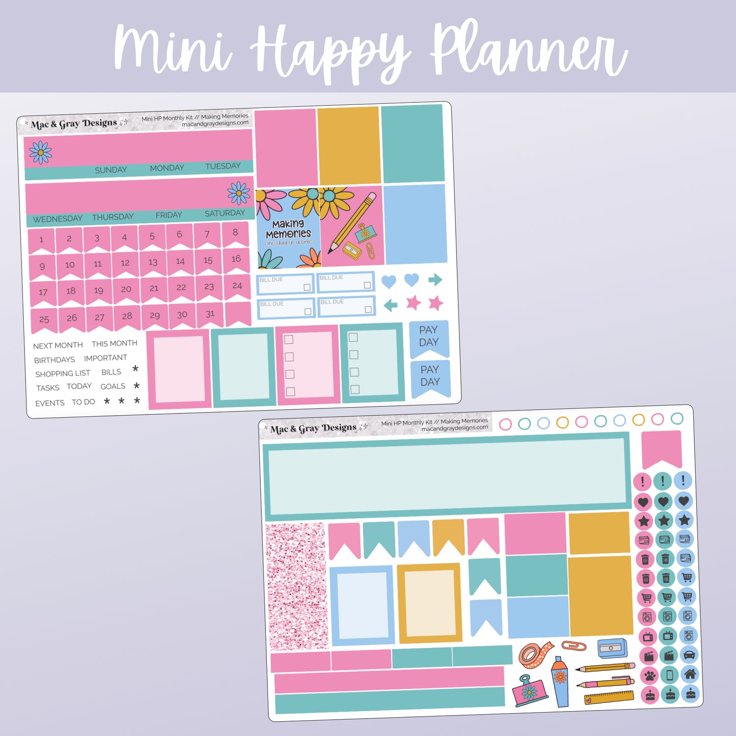 Making Memories | Monthly Kit [Exclusive Art]