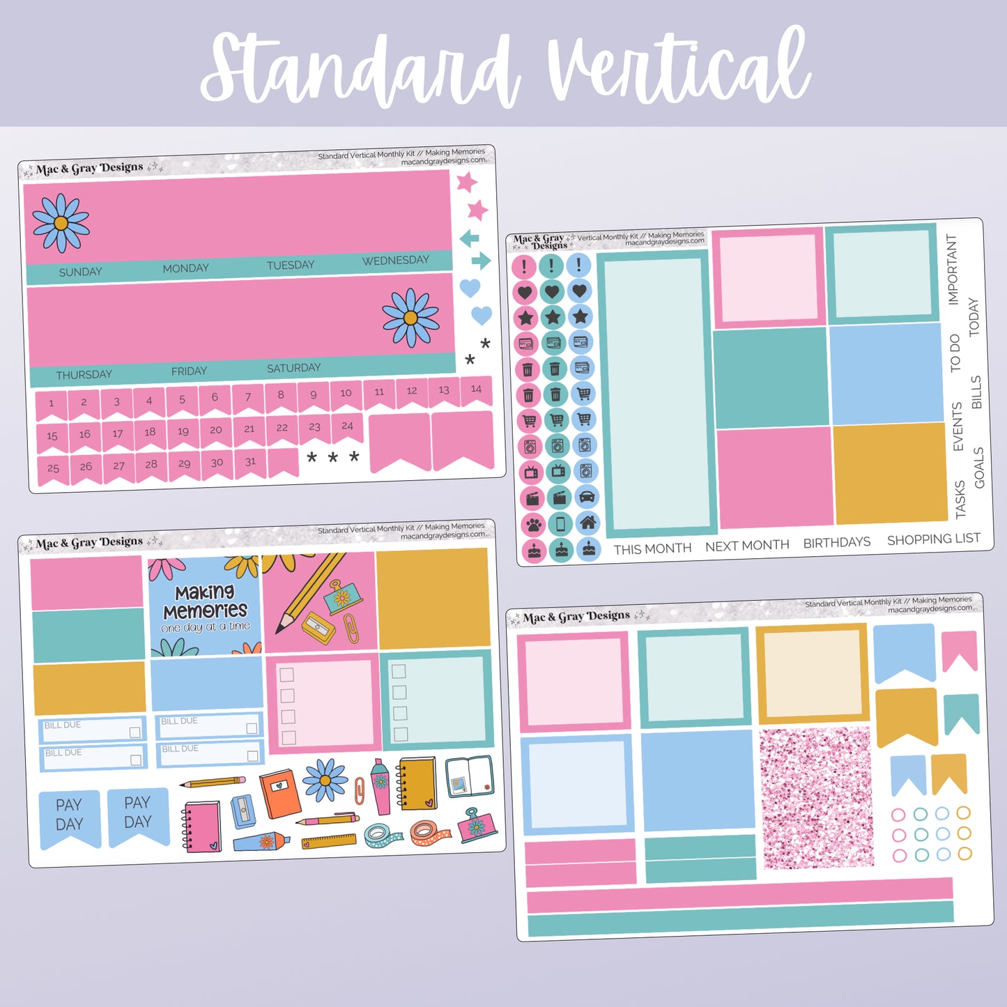 Making Memories | Monthly Kit [Exclusive Art]