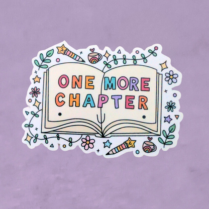 One More Chapter | Waterproof Sticker