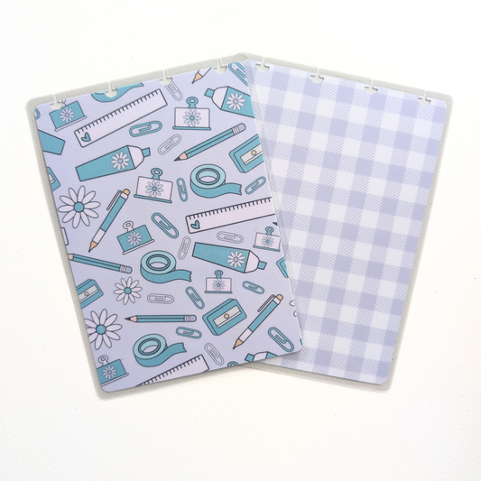 Making Memories Stationery - Purple [Exclusive Art] | Discbound Sticker Storage Covers