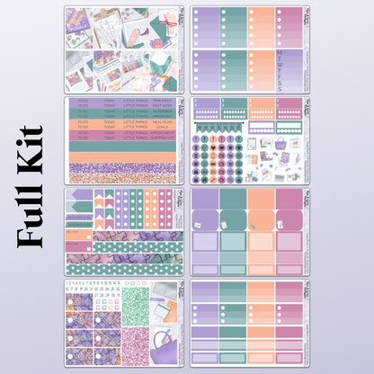 Puzzles & Plans // Weekly Kit for Standard Vertical Planners, Happy Planner (Mini, Classic, Big), Hobonichi Weeks, Passion Planner & Scrapbooks