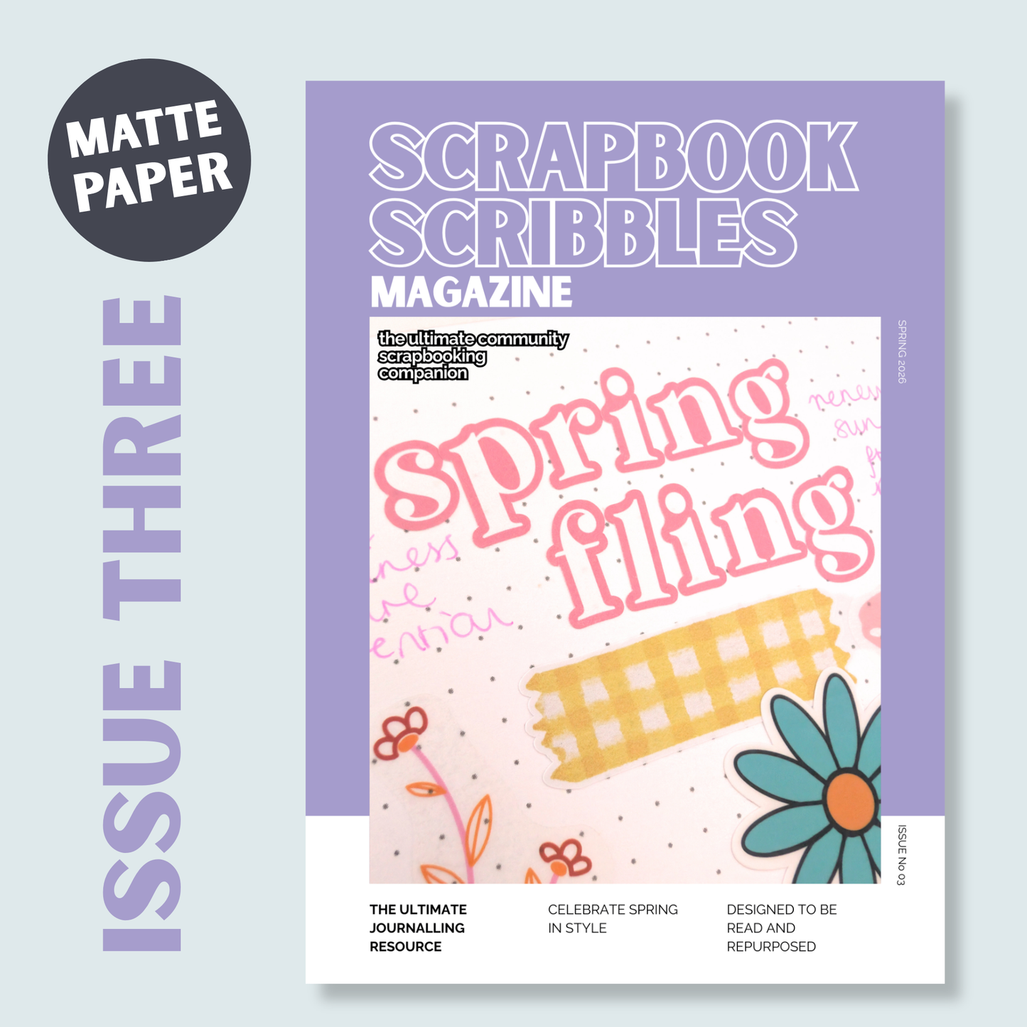 SCRAPBOOK SCRIBBLES MAGAZINE: Issue Three