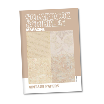 SCRAPBOOK SCRIBBLES MAGAZINE: Vintage Papers Paper Pack