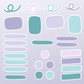 Journalling Shapes // Journalling Sticker Pack