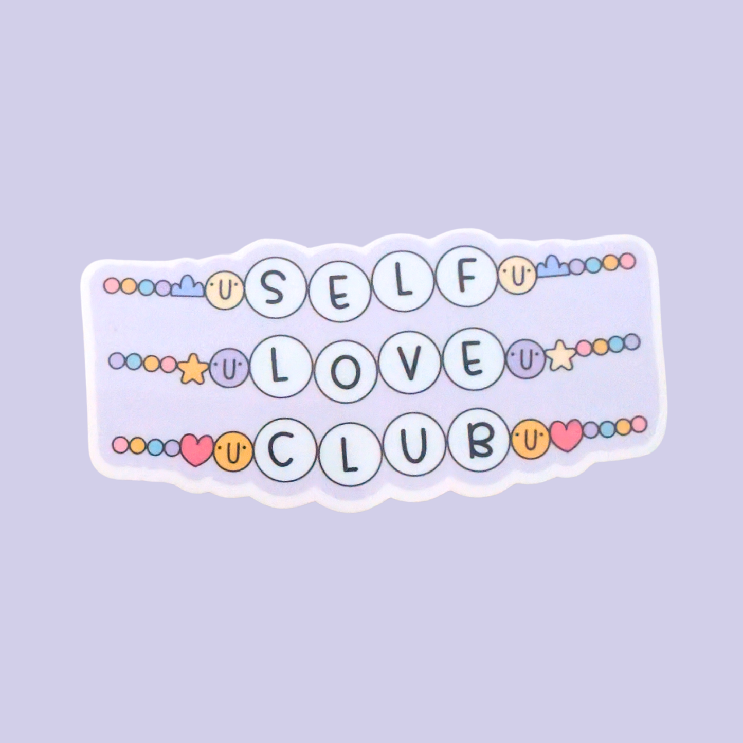 Self Love Club | Waterproof Sticker