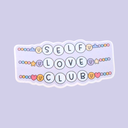 Self Love Club | Waterproof Sticker