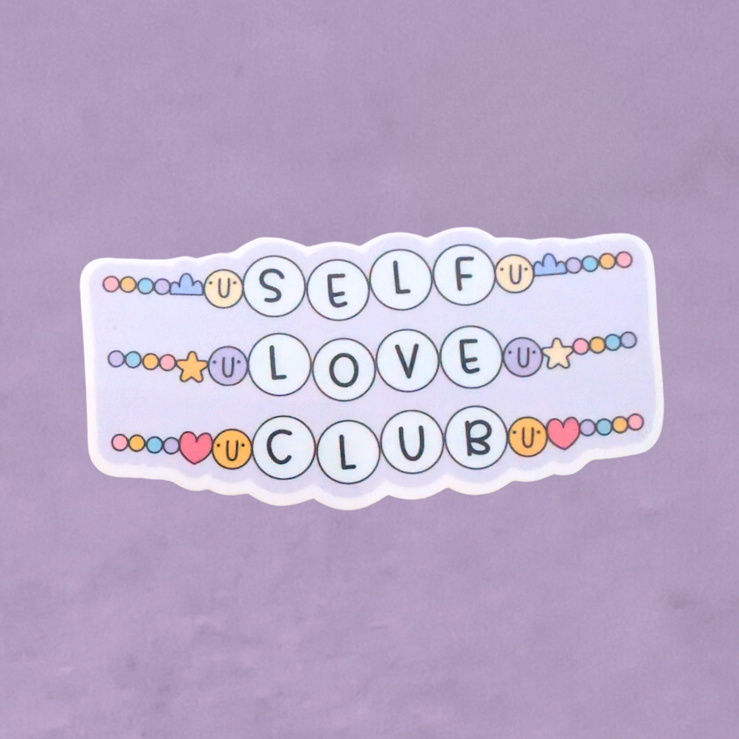 Self Love Club | Waterproof Sticker