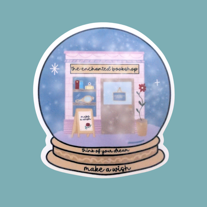 Snow Globe | Waterproof Sticker [Exclusive Art]