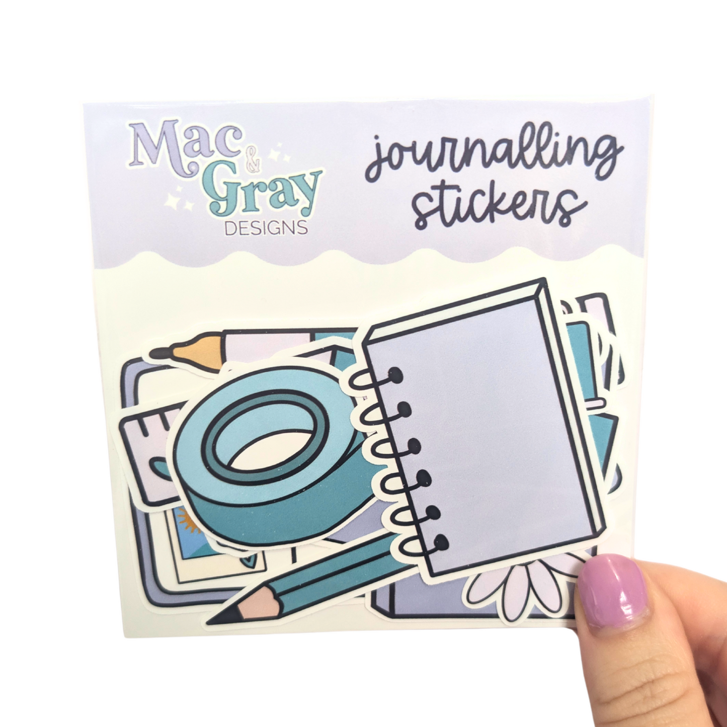 Stationery Deco (Mac & Gray Edit) - Making Memories | Sticker Pack