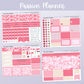 Sweet Valentine // Any Month Monthly Planner Stickers UK - Standard Vertical, Passion Planner and Happy Planner (Mini, Classic & Big)