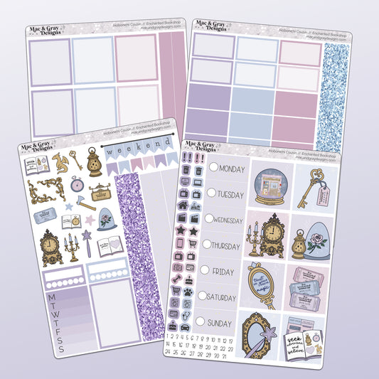 The Enchanted Bookshop | Hobonichi Cousin [Exclusive Art]