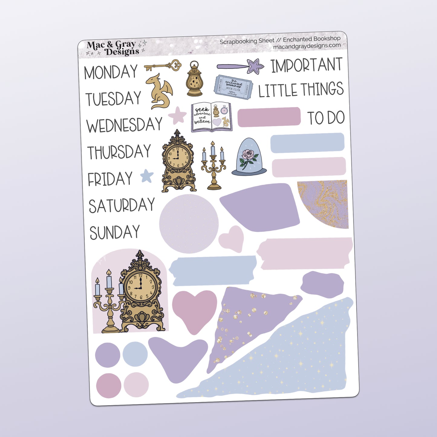 The Enchanted Bookshop | Journalling Kit [Exclusive Art]