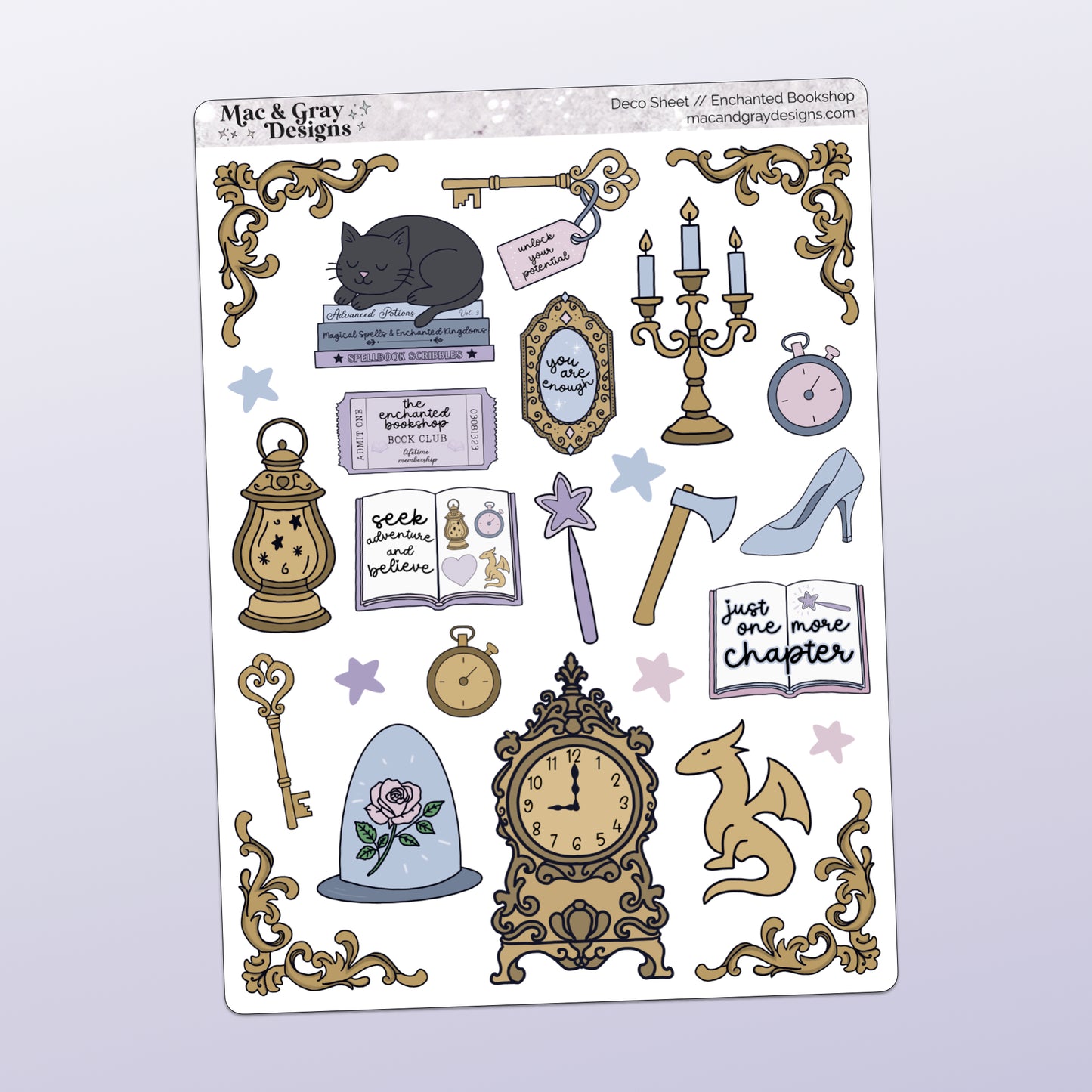 The Enchanted Bookshop | Journalling Kit [Exclusive Art]