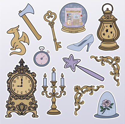 The Enchanted Bookshop | Sticker Pack