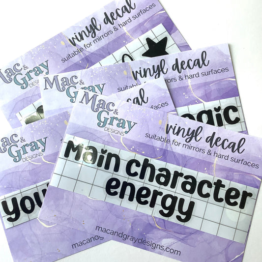 Motivational Mirror Vinyls