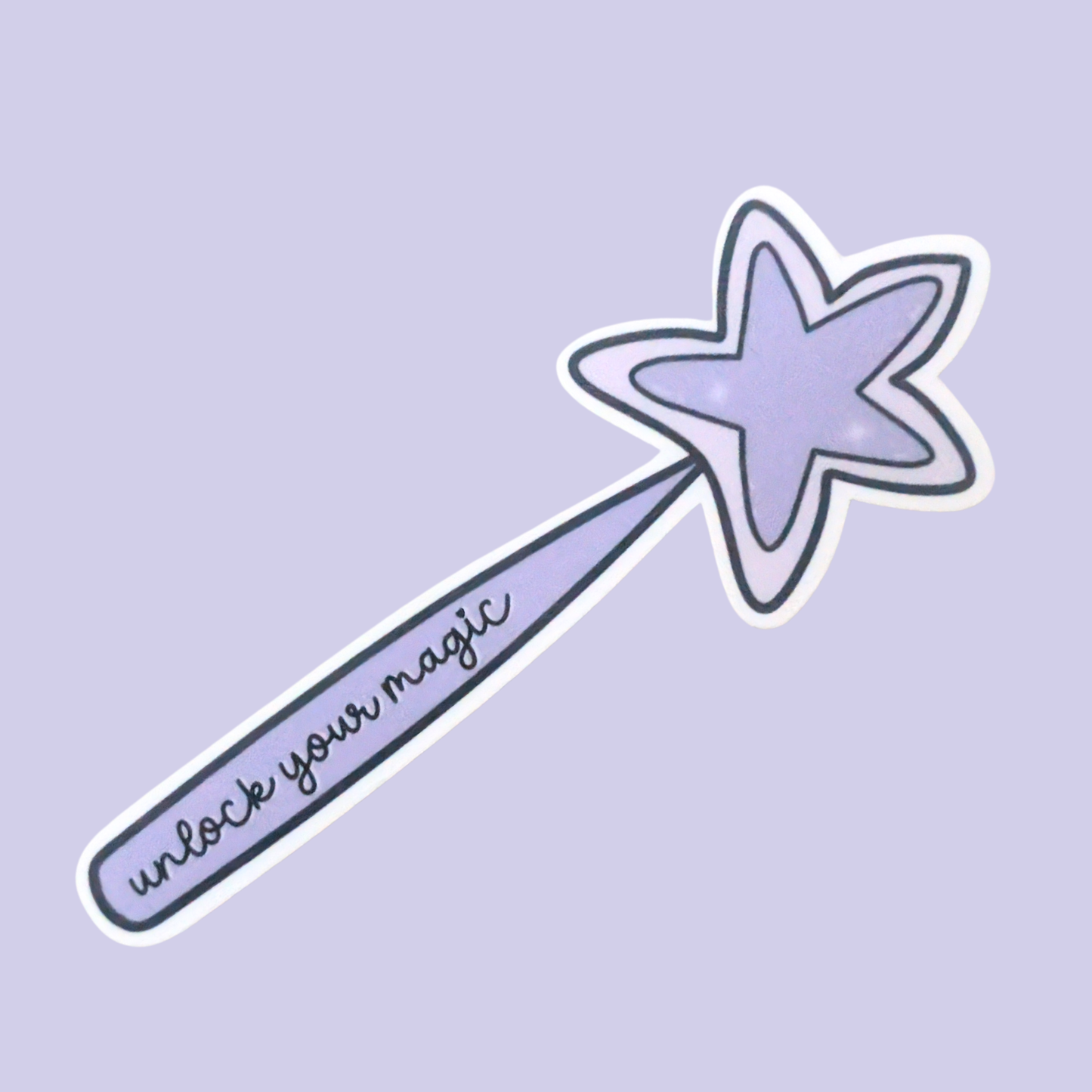 Magic Wand | Waterproof Sticker [Exclusive Art]
