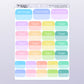 Kawaii Weight Loss Stickers // Weight Scale & Diet Tracker Planner Stickers