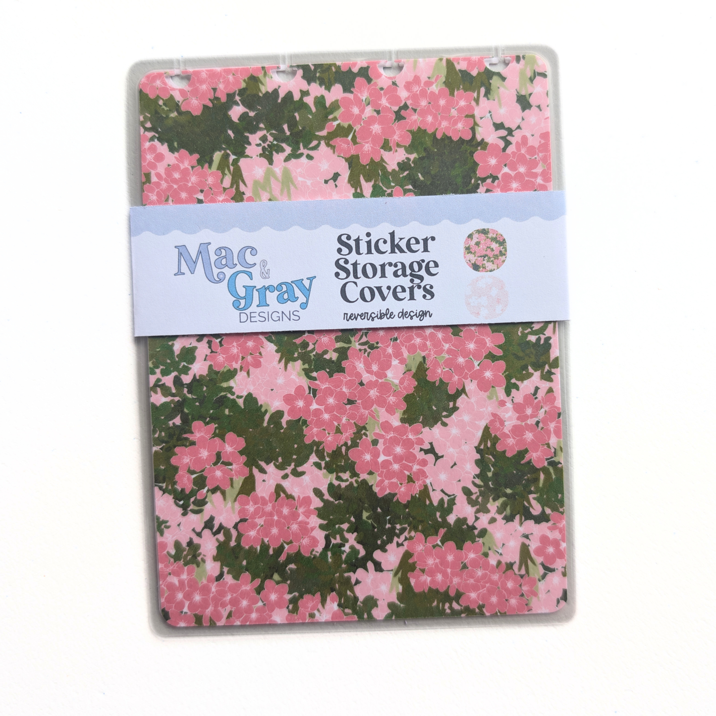 Floral | Discbound Sticker Storage Covers