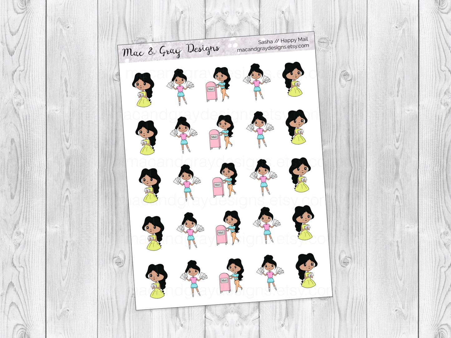 Happy Mail | Character Stickers