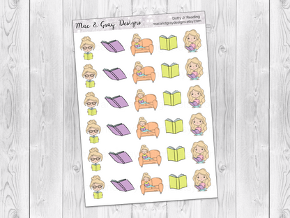 Reading | Character Stickers