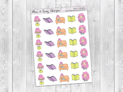 Reading | Character Stickers