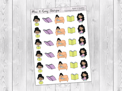 Reading | Character Stickers