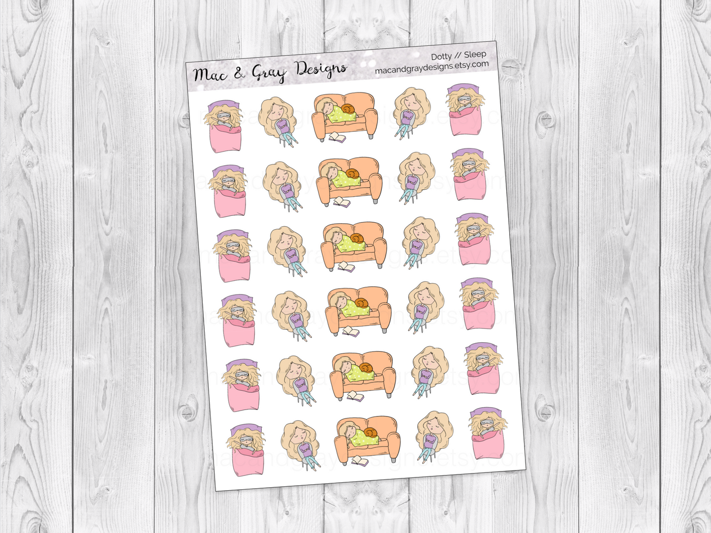 Sleep | Character Stickers