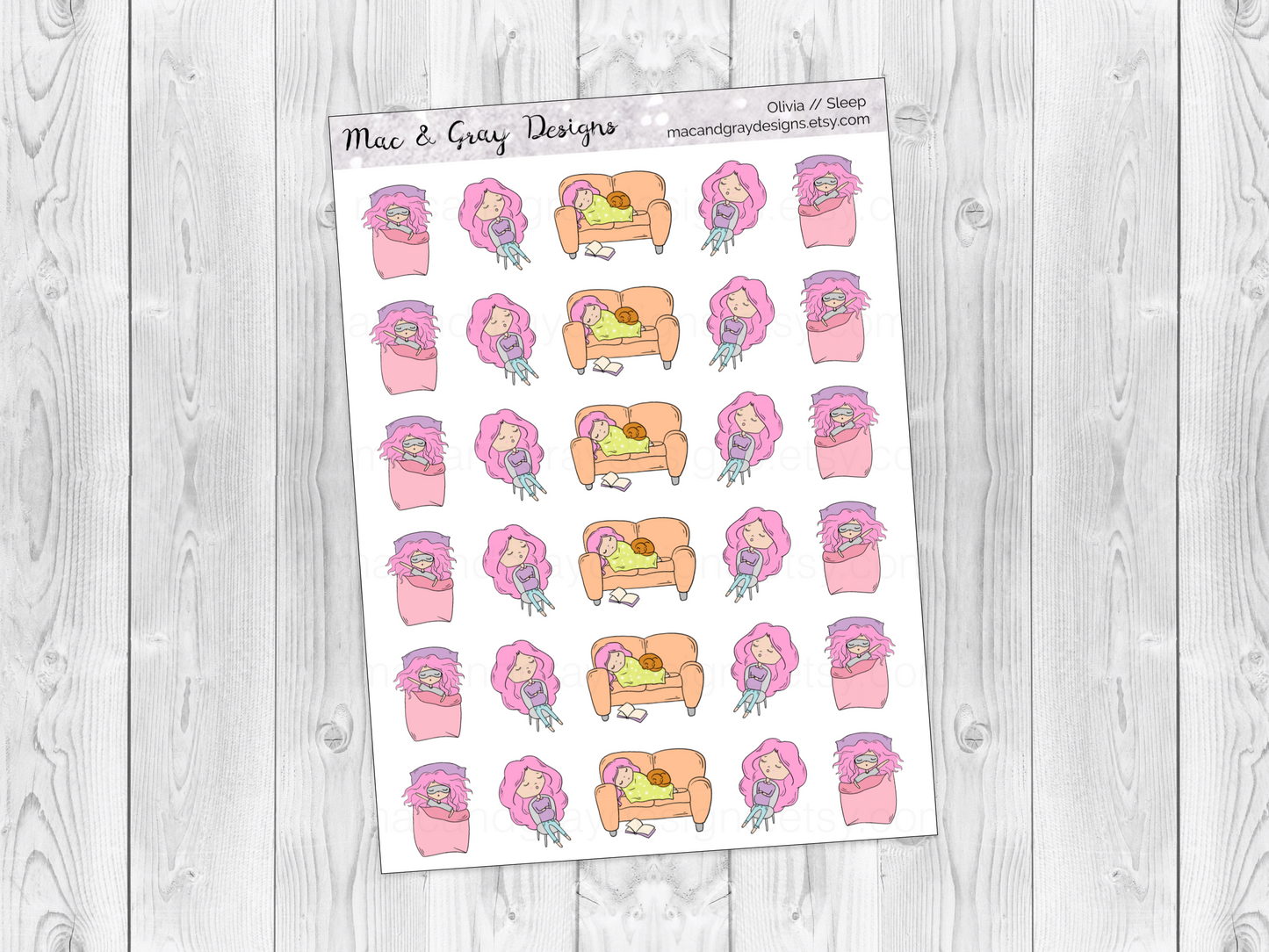 Sleep | Character Stickers