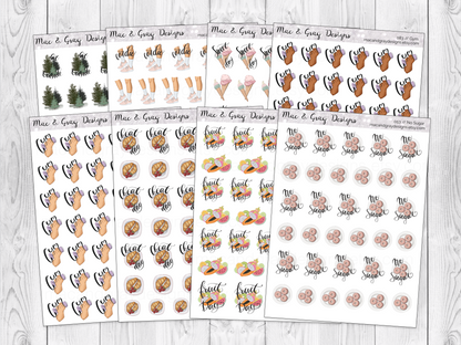 Diet & Fitness | Functional Stickers
