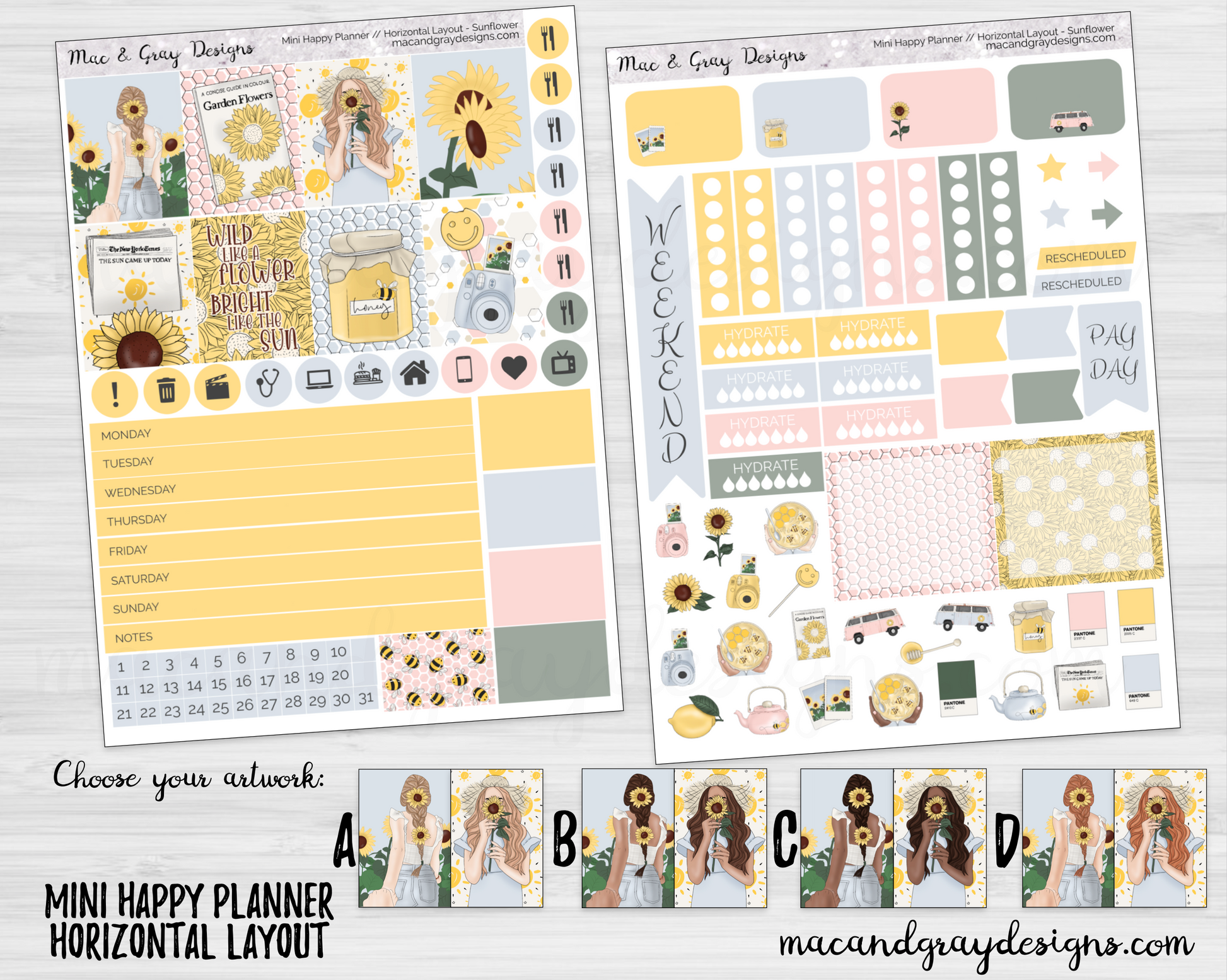 Planner Stickers | Erin Condren | Happy Planner | CS49